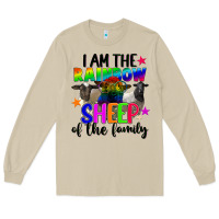 Mushroom I am the rainbow sheep of the family Long Sleeve Tee - FaDigitalArtStudio