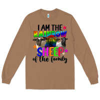 Toasted Coconut I am the rainbow sheep of the family Long Sleeve Tee - FaDigitalArtStudio