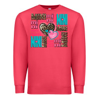 Cardinal mini mini mini with hearts Premium Sweatshirt - AdoDesignShop