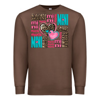 Chestnut mini mini mini with hearts Premium Sweatshirt - AdoDesignShop