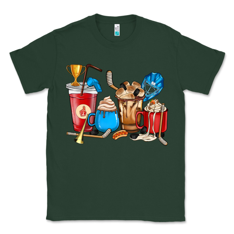 Hockey Coffee Cup Classic Tee by HowdyJamesFarm | Teevron