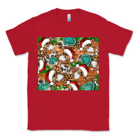 Red santa skeleton christmas tumbler Classic Tee - Artiststas