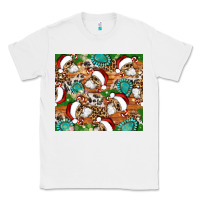 White santa skeleton christmas tumbler Classic Tee - Artiststas
