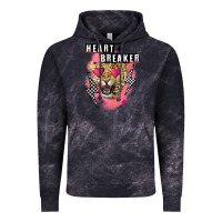 Cloud Black Heart breaker Valentine's Day Vintage Hoodie - FaDigitalArtStudio