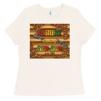 Bone juneteenth breaking every chain since 1865 Ladies Tee - TumblerDesignByShophia