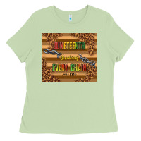 Matcha juneteenth breaking every chain since 1865 Ladies Tee - TumblerDesignByShophia