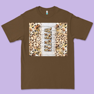 Mother's Day Nana Leopard Tumbler Tbs Premium Tee Designed By Tumblerdesignbyshophia