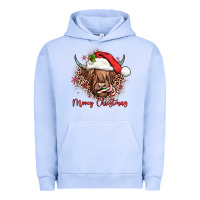 Pigment Grape Ice mooey christmas cow Urban Hoodie - JahusDesignShop