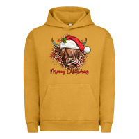 Pigment Peanut Butter mooey christmas cow Urban Hoodie - JahusDesignShop