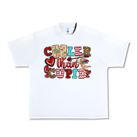 White cooler than cupid Urban Heavy Tee - OliviaCreatesArt