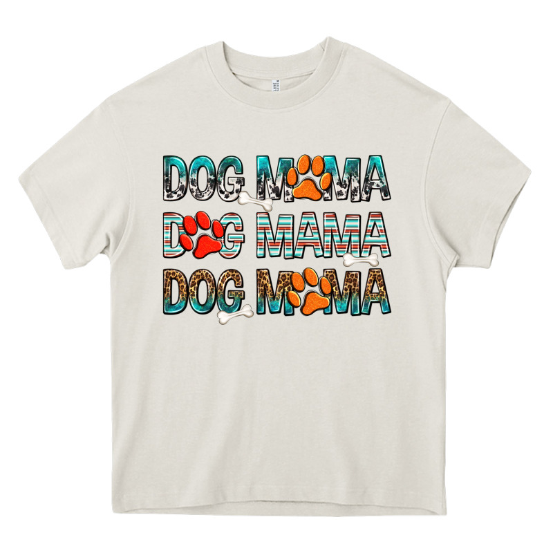 Dog Mama Heavy Core Tee by texasbilliewilder | Teevron