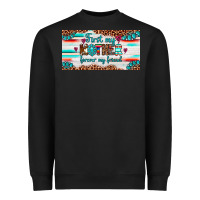 Black first my mother forever my friend  license plate Heavyweight Sweatshirt - Artiststas