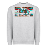 Heather Grey first my mother forever my friend  license plate Heavyweight Sweatshirt - Artiststas