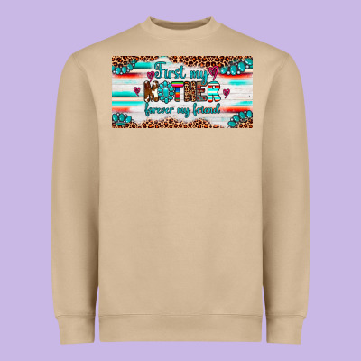 First My Mother Forever My Friend  License Plate Heavyweight Sweatshirt Designed By Artiststas