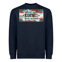 Navy first my mother forever my friend  license plate Heavyweight Sweatshirt - Artiststas