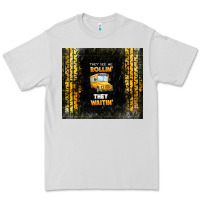 Dove Grey they see me rollin' they waitin' school bus Premium Tee - TumblerDesignByShophia