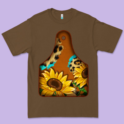 Cowtag Premium Tee Designed By Jasminsmagicworld