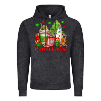 Vintage Black current mood christmas Vintage Hoodie - OliviaCreatesArt