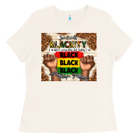 Bone juneteenth blackity black black black Ladies Tee - TumblerDesignByShophia