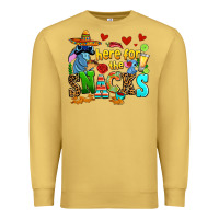 Antique Gold here for the snacks Premium Sweatshirt - AdoDesignShop