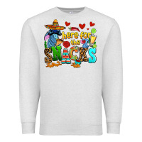 Oatmeal Heather here for the snacks Premium Sweatshirt - AdoDesignShop