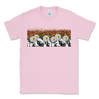 Bubblegum Pink cowhide leopard daisies Classic Tee - TumblerDesignByShophia