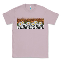 Lilac cowhide leopard daisies Classic Tee - TumblerDesignByShophia