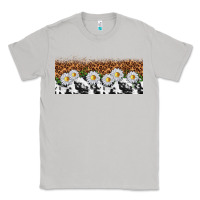 Moon Dust cowhide leopard daisies Classic Tee - TumblerDesignByShophia