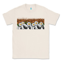 Natural cowhide leopard daisies Classic Tee - TumblerDesignByShophia