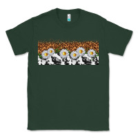 Sports Green cowhide leopard daisies Classic Tee - TumblerDesignByShophia
