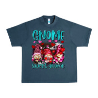 Midnight Navy gnome sweet gnomes olivia Urban Heavy Tee - OliviaCreatesArt