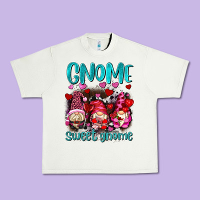 Gnome Sweet Gnomes Olivia Urban Heavy Tee Designed By Oliviacreatesart