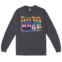 Smoke Free dad hugs pride Long Sleeve Tee - FaDigitalArtStudio