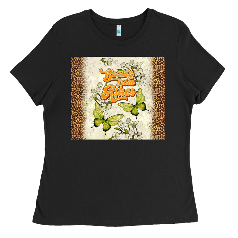 Beauty From Ashes Ladies Tee by TumblerDesignByShophia | Teevron
