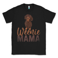 Black Dog Lover Women Gift Weenie Mama Pet Mom Wiener Dachshund Classic Tee - maiPhamDesign