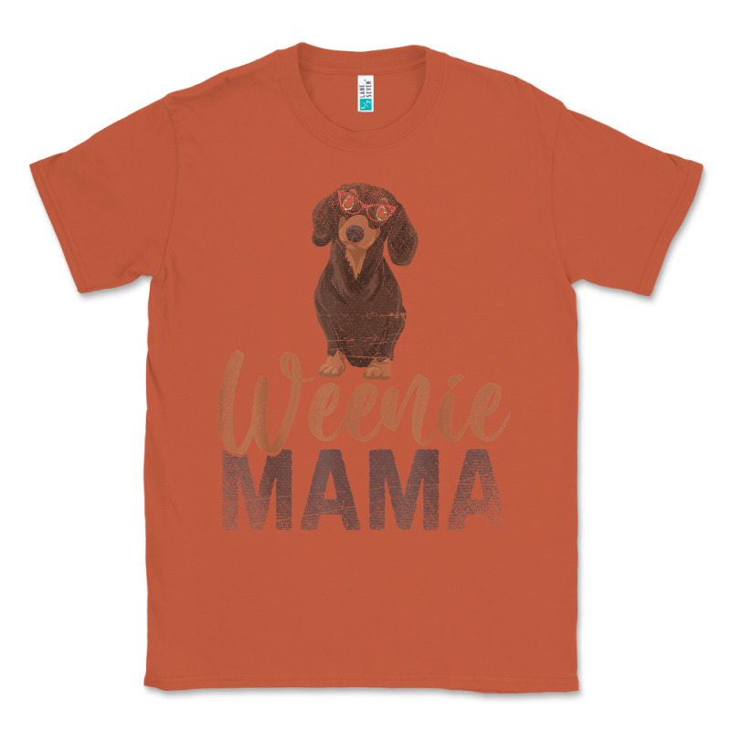 Dog Lover Women Gift Weenie Mama Pet Mom Wiener Dachshund Classic Tee by maiPhamDesign | Teevron