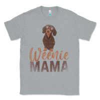 Heather Grey Dog Lover Women Gift Weenie Mama Pet Mom Wiener Dachshund Classic Tee - maiPhamDesign