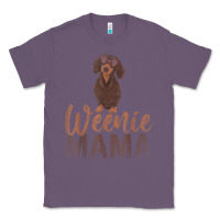 Lavender Dog Lover Women Gift Weenie Mama Pet Mom Wiener Dachshund Classic Tee - maiPhamDesign