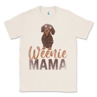 Natural Dog Lover Women Gift Weenie Mama Pet Mom Wiener Dachshund Classic Tee - maiPhamDesign
