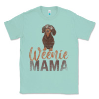Seafoam Dog Lover Women Gift Weenie Mama Pet Mom Wiener Dachshund Classic Tee - maiPhamDesign