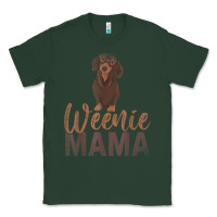 Sports Green Dog Lover Women Gift Weenie Mama Pet Mom Wiener Dachshund Classic Tee - maiPhamDesign