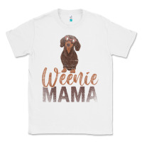 White Dog Lover Women Gift Weenie Mama Pet Mom Wiener Dachshund Classic Tee - maiPhamDesign