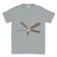 Heather Grey ceiling fan lazy diy halloween costume funny easy t shirt Classic Tee - maiPhamDesign