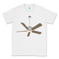 White ceiling fan lazy diy halloween costume funny easy t shirt Classic Tee - maiPhamDesign