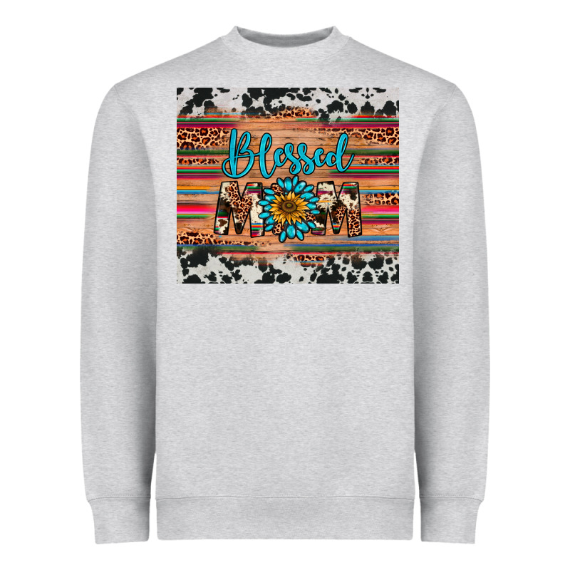 Blessed Mom Heavyweight Sweatshirt by Artiststas | Teevron