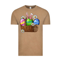 Vintage Coffee Easter eggs  Easter Day Vintage Tee - CowGirlArtShop