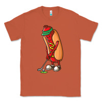 Copper Funny Golfing Hot Dog Golf Gifts Shirts for Men Boys Golfer Classic Tee - maiPhamDesign