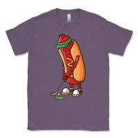 Lavender Funny Golfing Hot Dog Golf Gifts Shirts for Men Boys Golfer Classic Tee - maiPhamDesign