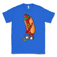 True Royal Funny Golfing Hot Dog Golf Gifts Shirts for Men Boys Golfer Classic Tee - maiPhamDesign