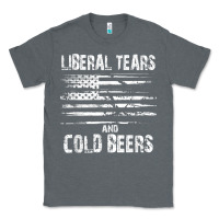 Charcoal Heather liberal tears and cold beers   funny political t shirt Classic Tee - maiPhamDesign